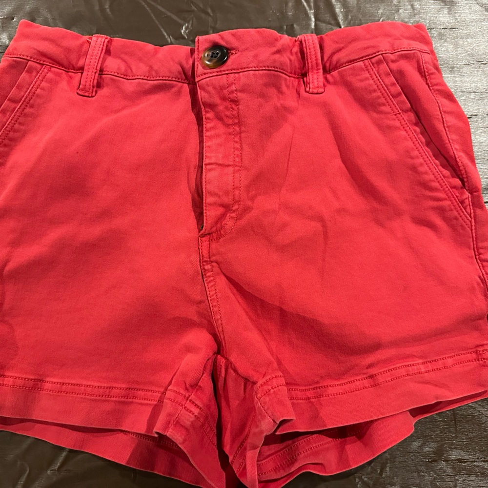 BKE shorts, red, size 27, stretchy